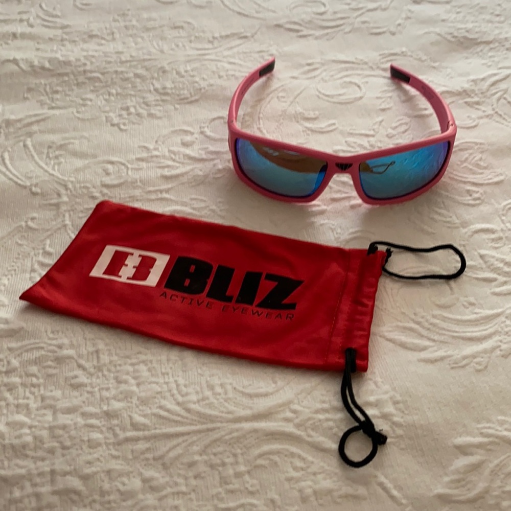 Pink BLIZ Sport Sunglasses